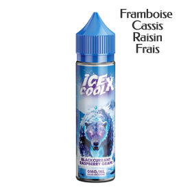 Ice Cool X -50ml- Blackcurrant raspberry grape